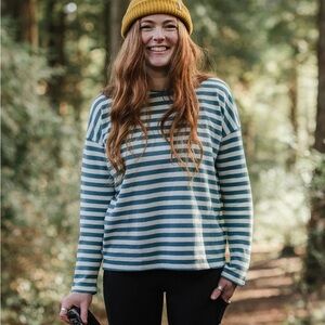 PASSENGER Panorama Striped LS T-Shirt